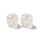 placage uv perles acryliques craquelées irisées arc-en-ciel(PACR-M002-04D)-3
