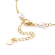 Brass Curb Chain Anklets(AJEW-AN00418)-3