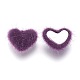Faux Mink Fur Covered Cabochons(WOVE-F021-05S)-3
