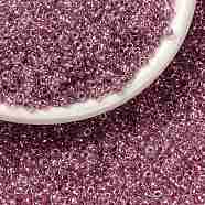 MIYUKI Round Rocailles Beads, Japanese Seed Beads, 8/0, (RR1132) Inside Dyed BeRRy, 3mm, Hole: 1.1mm, about 422~455pcs/10g(X-SEED-G008-RR1132)