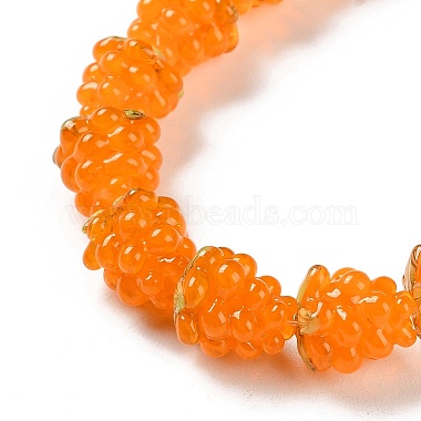 Handmade Lampwork Beads Strands(LAMP-Q036-05E)-3