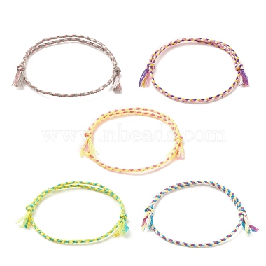 Mixed Color Cotton Anklets