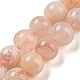 Natural Cherry Blossom Agate Beads Strands(G-K310-C07-8mm)-3