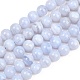 Natural Blue Lace Agate Beads Strands(G-D106-A01-6mm)-2