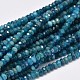 Faceted Rondelle Natural Apatite Bead Strands(G-F289-48B)-1