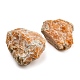 Pierre de pépites de quartz orange naturel brut brut(G-B051-A07)-3