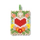 Handmade Japanese Seed Loom Pattern Seed Beads(PALLOY-MZ00105-01)-1