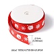 1 Roll Christmas Printed Polyester Grosgrain Ribbons(OCOR-YW0001-05C)-3