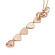 Alloy Multi Picture Photo Heart Locket Pendant Necklace for Women(NJEW-M191-02KCG)-3