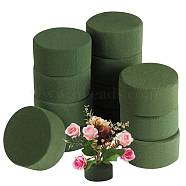 DIY Flower Arrangement Kit, Dry Floral Foam, for Wedding Aisle Flowers, Party Decoration, Green, 76.5x40.5mm, 12pcs/box(AJEW-SZ0001-74)