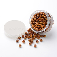 Natural Wood Beads, Lead Free, Round, Burlywood, 8mm, Hole: 2.5mm, 200pcs/box(WOOD-TA0001-01-LF)