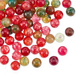 2 Strands Natural Tourmaline Beads Strands, Round, Dyed, 8mm, Hole: 1mm, about 48pcs/strand, 14.9''(37.85cm)(G-OC0003-02)