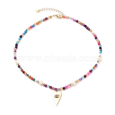 Colorful Natural Agate Necklaces