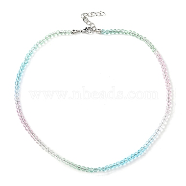 Medium Sea Green Glass Necklaces