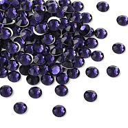 Preciosa&reg MAXIMA Crystal No Hotfix Flatback Stones, Czech Crystal, Dura Foiling, Round(438 11 615 Chaton Rose), 20490 Purple Velvet, SS8(2.3~2.5mm)(Y-PRC-NSS8-20490)