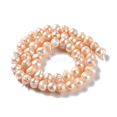 Natural Cultured Freshwater Pearl Beads Strands(PEAR-E018-76)-2