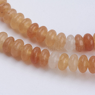 Naturelles et synthétiques mélangées perles de pierre brins(G-P354-M-4x2mm)-4
