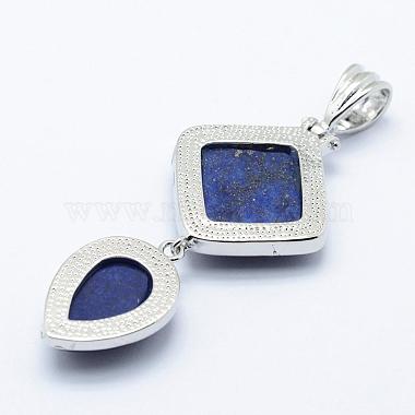 Gros pendentifs en lapis lazuli naturel(G-L468-08)-2