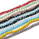 Electroplate Glass Beads Strands(EGLA-X0007-01E-6mm)-1