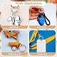 16Pcs 4 Styles Alloy Spring Gate Ring(FIND-DR0001-69P)-5