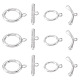 10Pcs 2 Styles Brass Toggle Clasps(FIND-TA0008-44A)-2