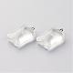 Rectangle Alloy Glass Pendants(GLAA-Q047-18x25-01P)-2