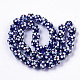 Chapelets de perles vernissées manuelles(LAMP-N021-001B)-2