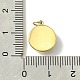 Ion Plating(IP) Real 14K Gold Plated 304 Stainless Steel with Glass Pendant(FIND-Z028-32G)-4