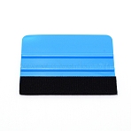 PP Plastic Squeegee, with Villus, Rectangle, Dodger Blue, 73x101x7mm(TOOL-WH0018-20)