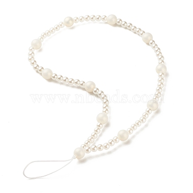 Spray Painted Acrylic Beads Mobile Straps(HJEW-JM00683-02)-1