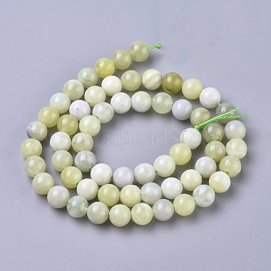 Natural Sinkiang Jade Beads Strands(G-L538-036-6mm)-3