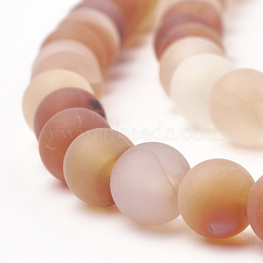 Dyed Natural Carnelian Beads Strands(G-T106-045)-2