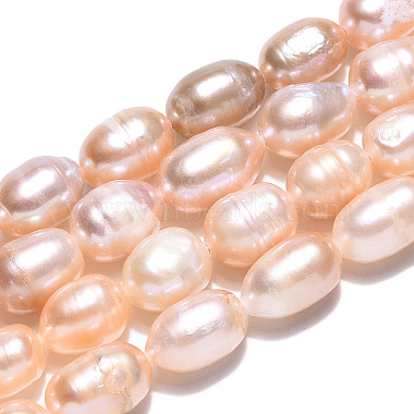 Natural Cultured Freshwater Pearl Beads Strands(PEAR-N012-07M)-4