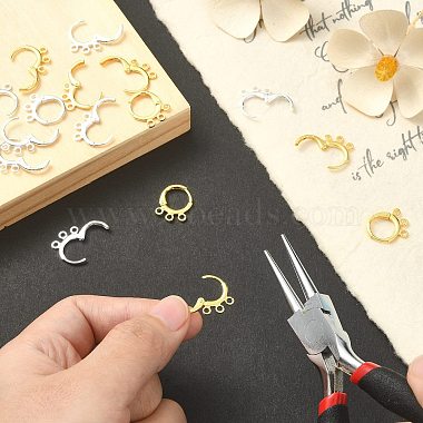 20Pcs 2 Colors Brass Leverback Earring Findings(KK-CJ0002-06)-3