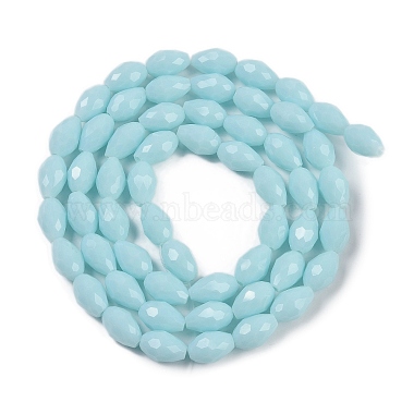 Opaque Solid Color Beads Strands(EGLA-N013-P8mm-D11)-2