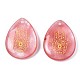 Cherry Quartz Glass Pendants(G-T122-73L)-2