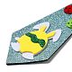 Easter Theme Rabbit Egg Glitter Felt Necktie(AJEW-C030-01D)-3