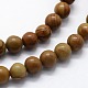 Natural Wood Lace Stone Beads Strands(G-I199-17-4mm)-3