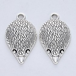 Tibetan Style Alloy Pendants, Cadmium Free & Lead Free, Hedgehog, Antique Silver, 36x20.5x6mm, Hole: 3mm, about 100pcs/500g(TIBE-R316-052AS-RS)