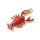 Alloy Enamel Pendants(FIND-H055-15G-07)-2