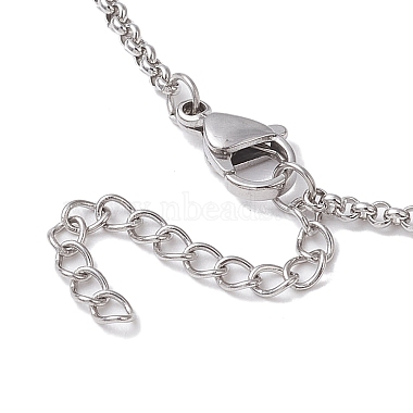 Non-Tarnish 3Pcs 3 Styles 304 Stainless Steel Macrame Pouch Necklace Makings(NJEW-JN04901-02)-6