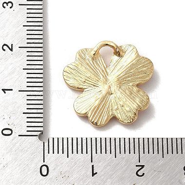 fleur pendentifs en émail d'alliage(ENAM-A007-04KCG-02)-3
