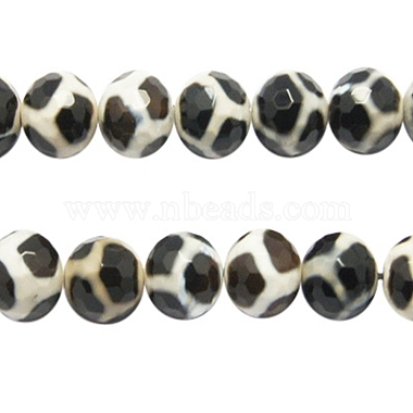 Tibetan Style Turtle Back Pattern dZi Beads(G-H1453-1)-8