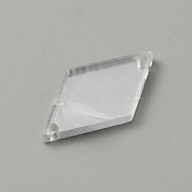 Rhombus Acrylic Mirror Sew on Rhinestone(FIND-WH0155-029A)-2