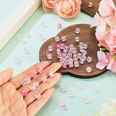 60pcs perles acryliques transparentes(OACR-TA0004-88E)-6