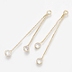 Brass Box Chain Tassel Pendants(KK-S348-058)-2