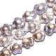 Baroque Natural Nucleated Keshi Pearl Beads Strands(PEAR-S020-A02)-3
