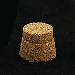 Wood Cork Stopper, Bottle Tampions, BurlyWood, 12x15x12mm(AJEW-L059-02)
