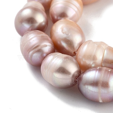 Natural Cultured Freshwater Pearl Beads Strands(PEAR-P062-12C)-4