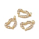 Brass Micro Pave Clear Cubic Zirconia Charms(KK-G439-27G)-4